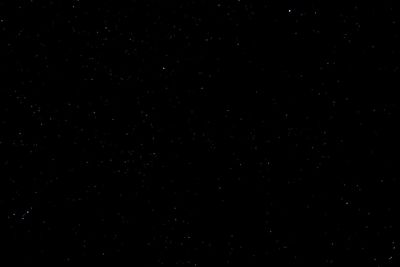 Low angle view of star field at night