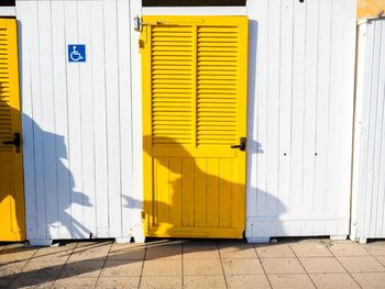 Yellow door