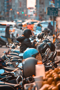 Group of people on road