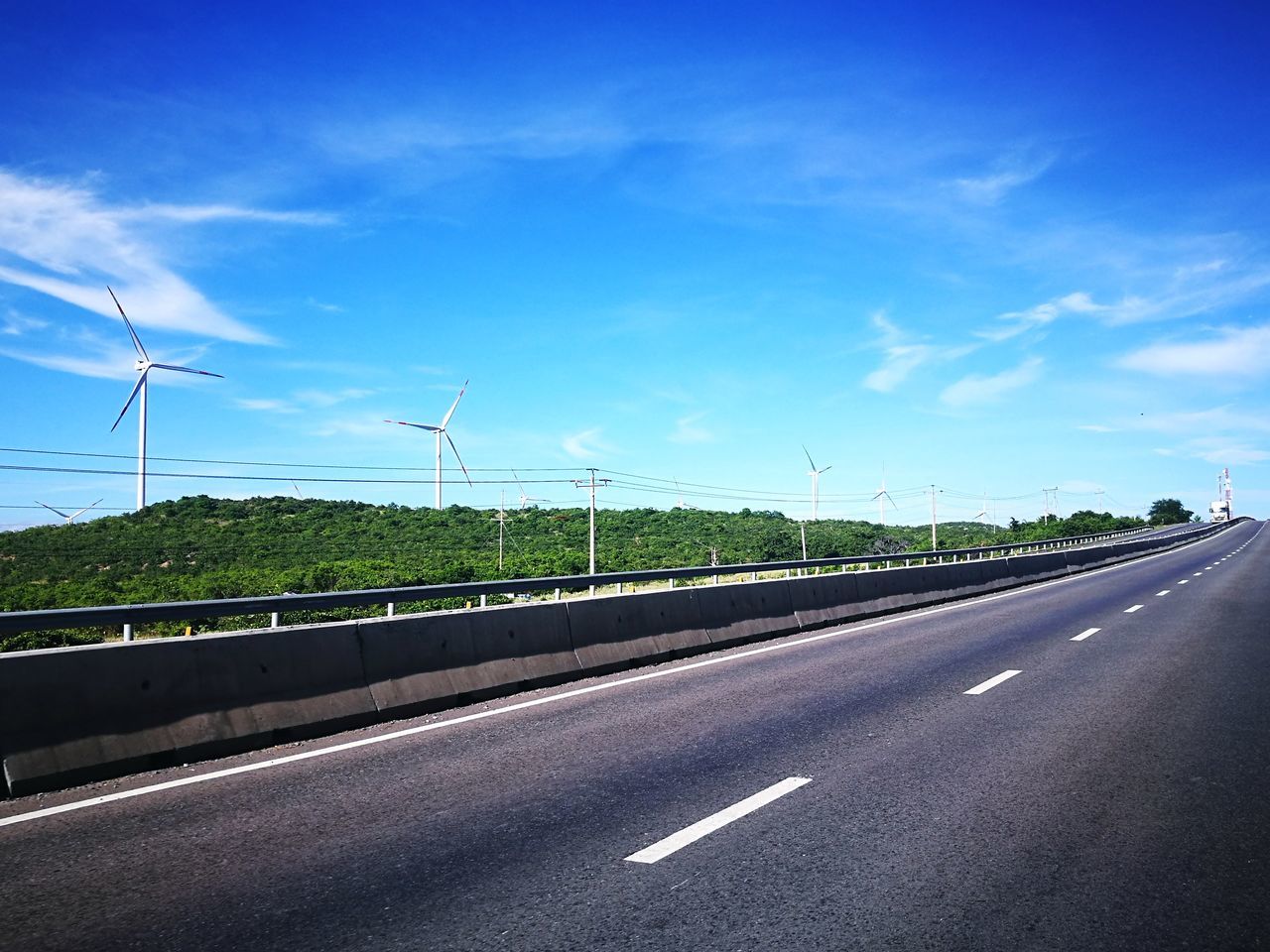 ROAD IN BLUE SKY