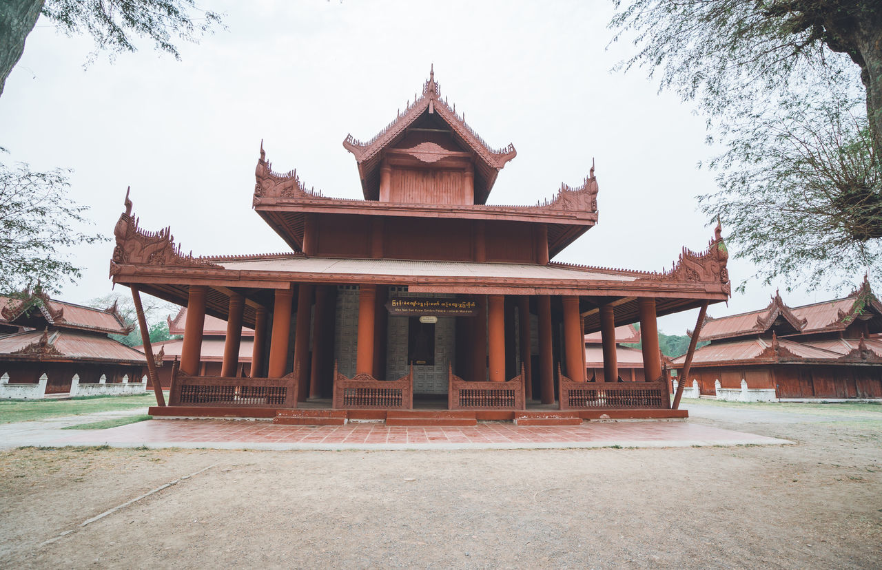 VIEW OF TEMPLE BUILDING