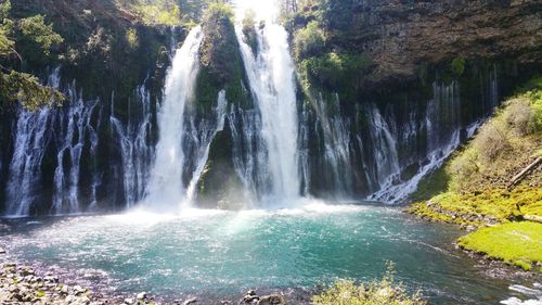 Waterfall in forest