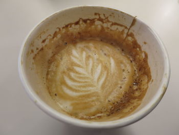 Close-up of coffee cup