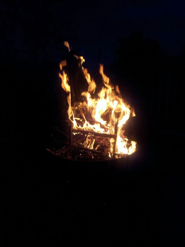 night, burning, fire - natural phenomenon, flame, illuminated, heat - temperature, glowing, dark, fire, long exposure, light - natural phenomenon, orange color, motion, copy space, lit, bonfire, no people, firewood, close-up, outdoors