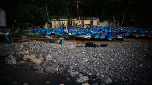 Group of people on beach