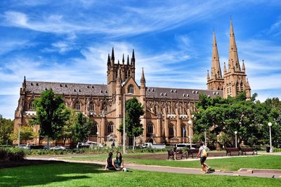 Historic cathedral against sky