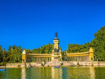 View of building against blue sky
