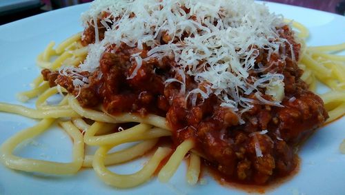 Close-up of food