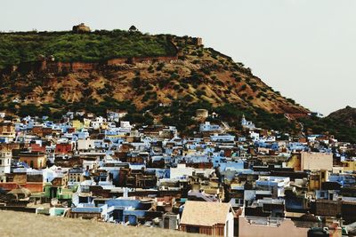 Houses in town