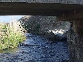 View of river against sky