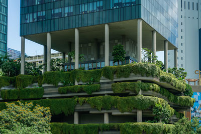 View of modern building