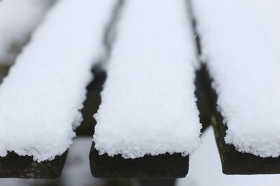 Close-up of snow