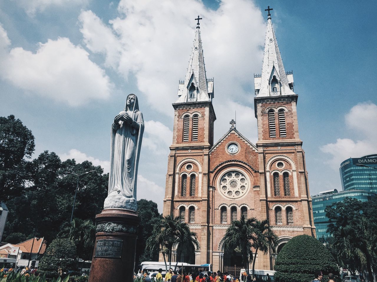 travel destinations, architecture, place of worship, religion, built structure, city, no people, outdoors, sky, day, clock tower