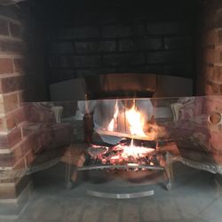 Bonfire at home