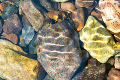 Full frame shot of rocks