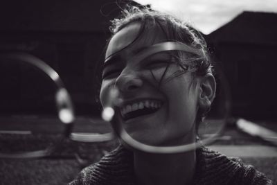 Portrait of a smiling girl