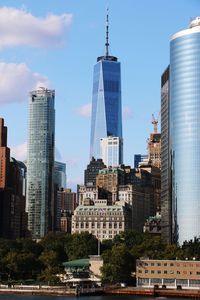 Skyscrapers in city