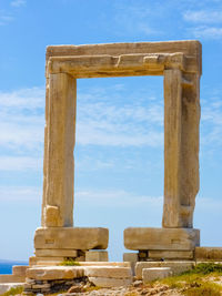 Old ruins against sky