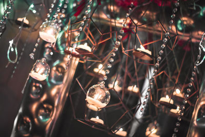 Close-up of christmas decoration