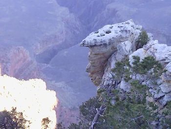 Scenic view of mountains