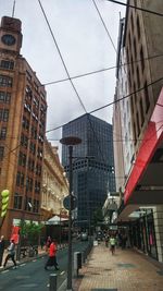 View of buildings in city