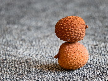 Close-up of cake on table