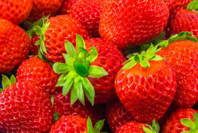 Close-up of strawberries