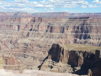 Scenic view of mountains