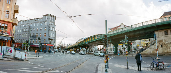 View of city against sky