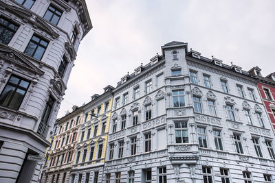 Low angle view of building against sky