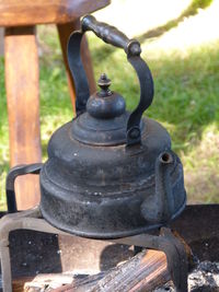 Close-up of rusty metal