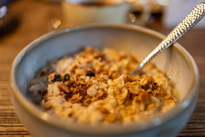 Close-up of food in bowl