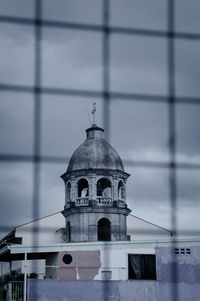 Low angle view of building against sky