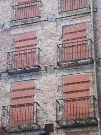 Low angle view of old building