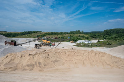 The gravel pit at glatved beach