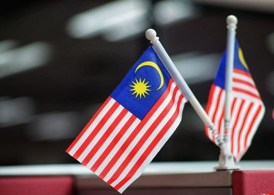 Close-up of american flag