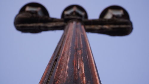 Low angle view of temple against sky