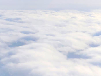 Low angle view of clouds in sky