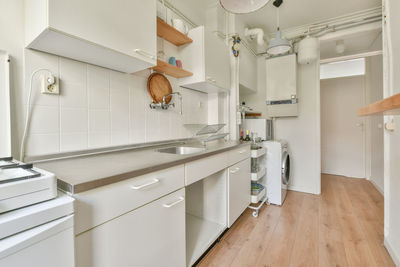 Interior of bathroom