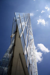 Low angle view of modern building