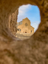 Low angle view of historical building against sky