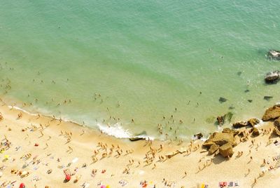 View of sandy beach