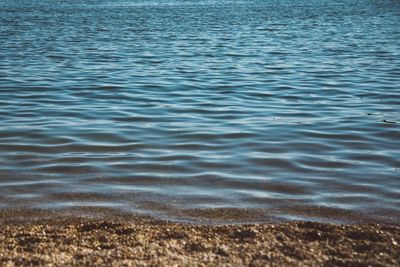 Full frame shot of rippled water