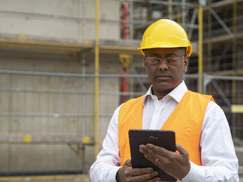 Young man using mobile phone