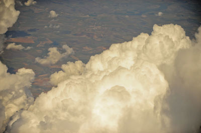 Panoramic view of clouds in sky