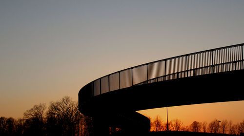 Sunset near the bridge