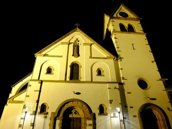 Low angle view of church