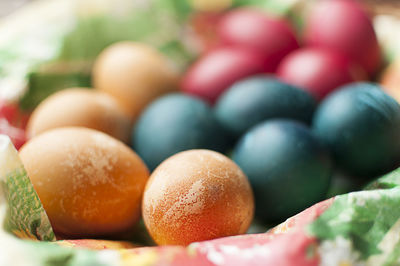 Close-up of multi colored candies