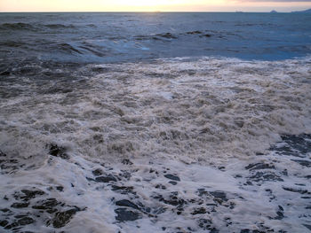 Scenic view of beach