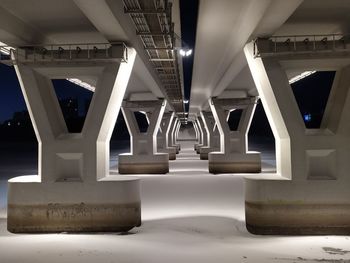 Low angle view of ceiling